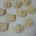 kamemepo's cooksnap of when they made 薔薇のクッキー.