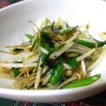 まな竜's cooksnap of when they made ニラもやしの中華炒め.