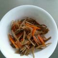 コウベア's cooksnap of when they made ご飯がススム♪きんぴらごぼう.