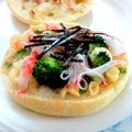 s0u4's cooksnap of when they made ブロッコリーとカニカマの和風トースト.