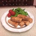 manahawaii's cooksnap of when they made 高野豆腐の肉巻き.