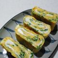 ゆみらんたん's cooksnap of when they made ニラたまご焼き.