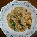 ゆきんこgogo's cooksnap of when they made ほうれん草と鮭のチャーハン.