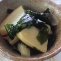 れたーゆ's cooksnap of when they made 筍とワカメの酢みそ和え.
