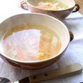 ノンノンcook's cooksnap of when they made 千切り野菜たっぷりスープ☆.