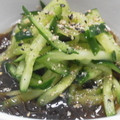 ラジオ体操第二's cooksnap of when they made きゅうりともずくの簡単！簡単！酢の物.