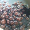 だらっくまま's cooksnap of when they made 光熱費節約★赤豆の甘煮黒糖黄粉がけ.