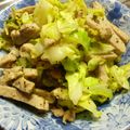 妙香ママ's cooksnap of when they made 豚ひれ肉とキャベツのパパっと簡単岩塩炒め.