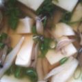 Kuyumiy's cooksnap of when they made つるりん☆絹ごし豆腐のあんかけ小鍋仕立て.