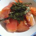 himeღ's cooksnap of when they made ＊ランチに＊まぐろの漬け丼＊.