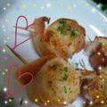 ‐ｱﾍﾞﾍﾞ‐'s cooksnap of when they made ちくわでウィンナー☆クルクル焼き♡.