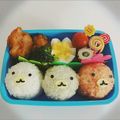 sachiyone's cooksnap of when they made ☆キャラ弁☆簡単 遠足弁当in水族館.