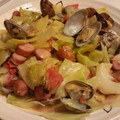 はっしーまま's cooksnap of when they made あさりとキャベツのバターにんにく蒸し炒め.