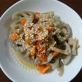 ヌーシ's cooksnap of when they made レンコンとにんじん炒め.