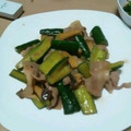 rka_mama's cooksnap of when they made 絶品！豚肉とキュウリの和風炒め.