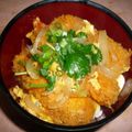 Jock's cooksnap of when they made エビフライ丼.