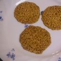 olive11's cooksnap of when they made ナッツno薄焼きキャラメル☆.