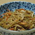 ジムパメラ's cooksnap of when they made しっとりササミとごぼうのごま味噌きんぴら.