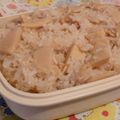 rie-tin's cooksnap of when they made 母直伝☆たけのこご飯.
