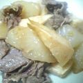 プチあや's cooksnap of when they made 大根と牛肉のピリ辛炒め煮.
