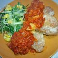 shi_ori's cooksnap of when they made 柔らか～☆豚ヒレ肉の具沢山トマトソース.