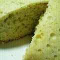 springsn31's cooksnap of when they made はかりなし！かんたん炊飯器抹茶豆乳ケーキ.