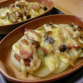 Ｐｉｒａ's cooksnap of when they made ポテトときのこの簡単グラタン.