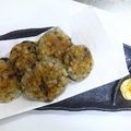 naomamma's cooksnap of when they made 季節には食べたい♡フキノトウお焼き.
