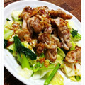 MarsaM's cooksnap of when they made キャベツがたっぷり豚ネギソースがけ.