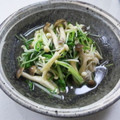 あっこ姉's cooksnap of when they made 水菜ときのこの煮びたし.