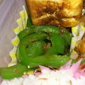 ゆうたろ。's cooksnap of when they made すぐ出来お弁当♪簡単ピーマンのおかか和え.