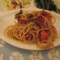 初心者日記's cooksnap of when they made ☆トマトとクリームチーズのパスタ☆.