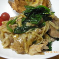 ぷちたく's cooksnap of when they made 豚肉とほうれん草炒めチャイナよ☆改訂版.