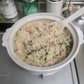 みんみん１２３'s cooksnap of when they made 簡単♪乗せて炊くだけ！！ワカメご飯.