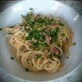 Idaiki's cooksnap of when they made 塩こうじ　de　和風カルボナーラ.