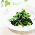 Kenmamac's cooksnap of when they made お酢プラス♪ほうれん草のさっぱり胡麻和え.