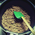 お餅＋０７'s cooksnap of when they made 簡単♪豚そぼろ.