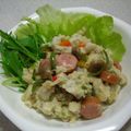 naoming's cooksnap of when they made ほっこりトロ②里芋ときのこのHOTサラダ.