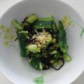 RuSoママ's cooksnap of when they made お手軽きゅうりの韓国風.
