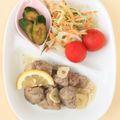朝まと's cooksnap of when they made レバーとパセリのレモンいため.