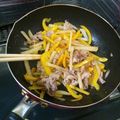 Ｕ17∞'s cooksnap of when they made なんちゃって♪ジャガイモ青椒肉絲.