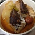 かーママ's cooksnap of when they made ブリと大根の梅照り煮.