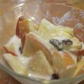 ★ひいらぎ★'s cooksnap of when they made レーズンりんごヨーグルト.