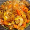 姫まりん's cooksnap of when they made さつま揚げの黒酢酢豚風.