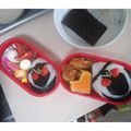 青空ツバメ's cooksnap of when they made 仮面ライダーフォーゼいっぱいキャラ弁.
