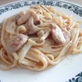 pali's cooksnap of when they made 鶏ささみのレモンクリームチーズパスタ.