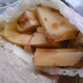 あくろsan's cooksnap of when they made 筍の煮物をリメイク✿トースト.