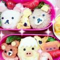 愛知のアニー's cooksnap of when they made リラックマキャラ弁☆キイロイトリおまけ付.
