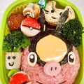 ありかん's cooksnap of when they made ポケモン モンスターボール ＜キャラ弁＞.