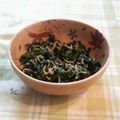 オレンジリング's cooksnap of when they made カルシウム満点☆小松菜としらすピリ辛炒め.